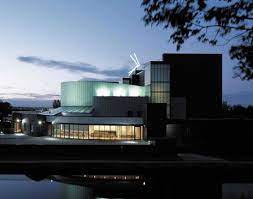 brindley theatre external photo in the evening
